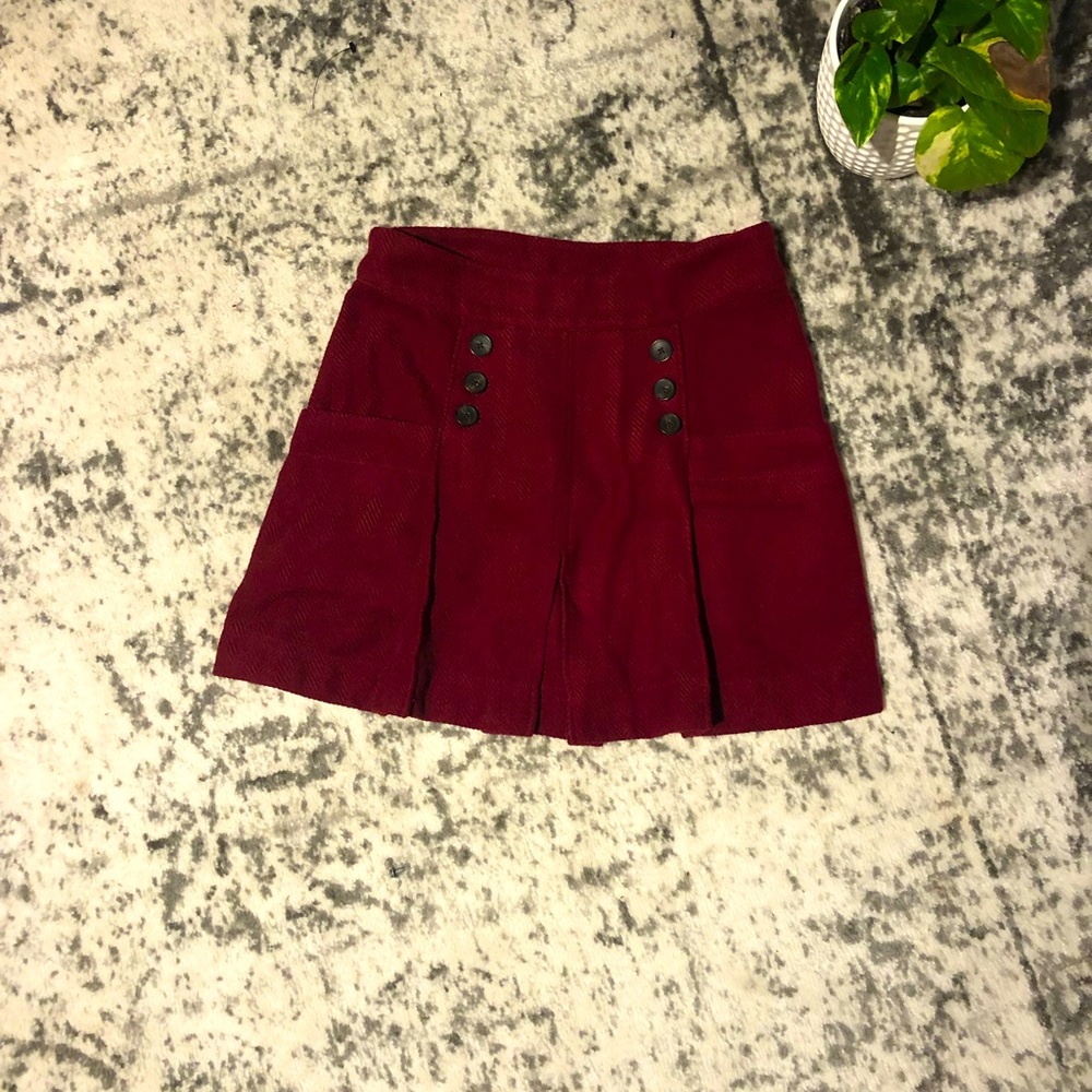 Free People Wool Skirt